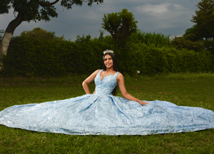 Vestido de quinceañera ref 0261 - Imagen 2